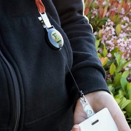 Get Your Green On Recycle Fraggle Rock Boober Lanyard Retractable Reel Badge ID Card Holder