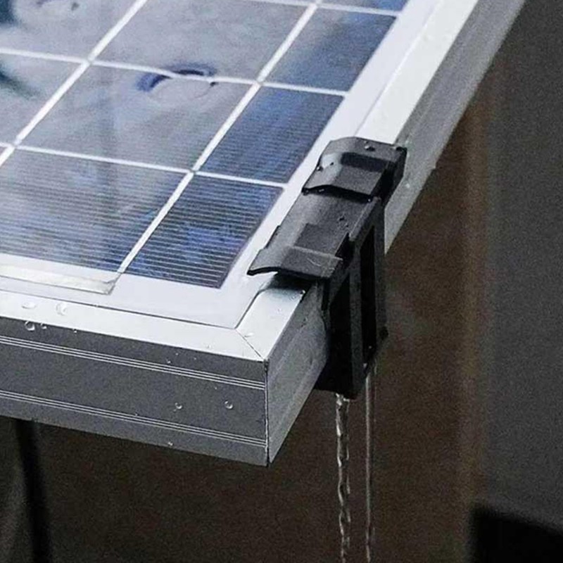 JVHLOV 50PCS Solar Panel Water Drain Clips, 30 mm Solar