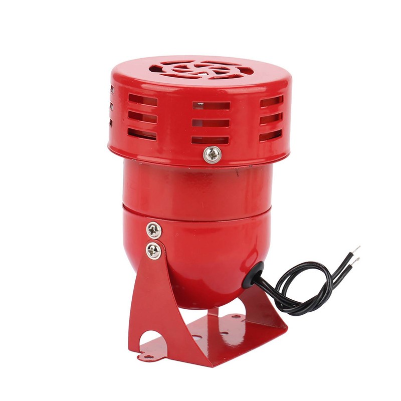 120DB Red Mini Metal Motor Alarm Industrial Sound Electrical Guard