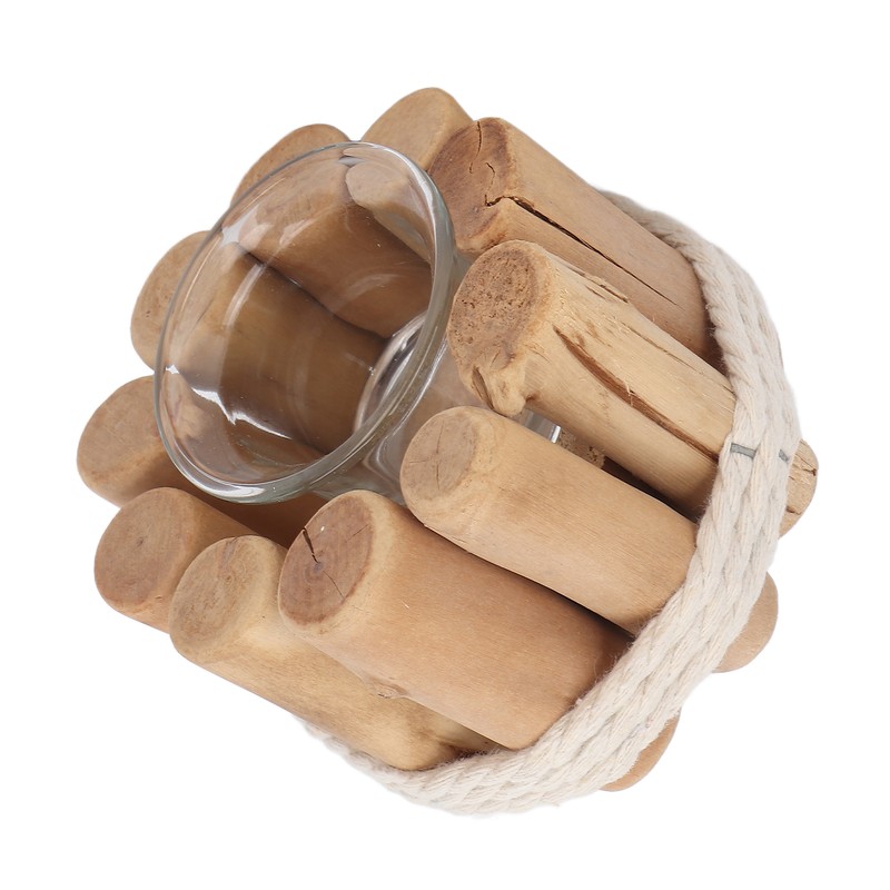 Innovative Log Candle Holder Aromatherapy Candlestick Holder Decorative Candlestick