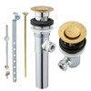 Artiwell Sink Pop-Up Drain Stopper Assembly with Lift Rod and