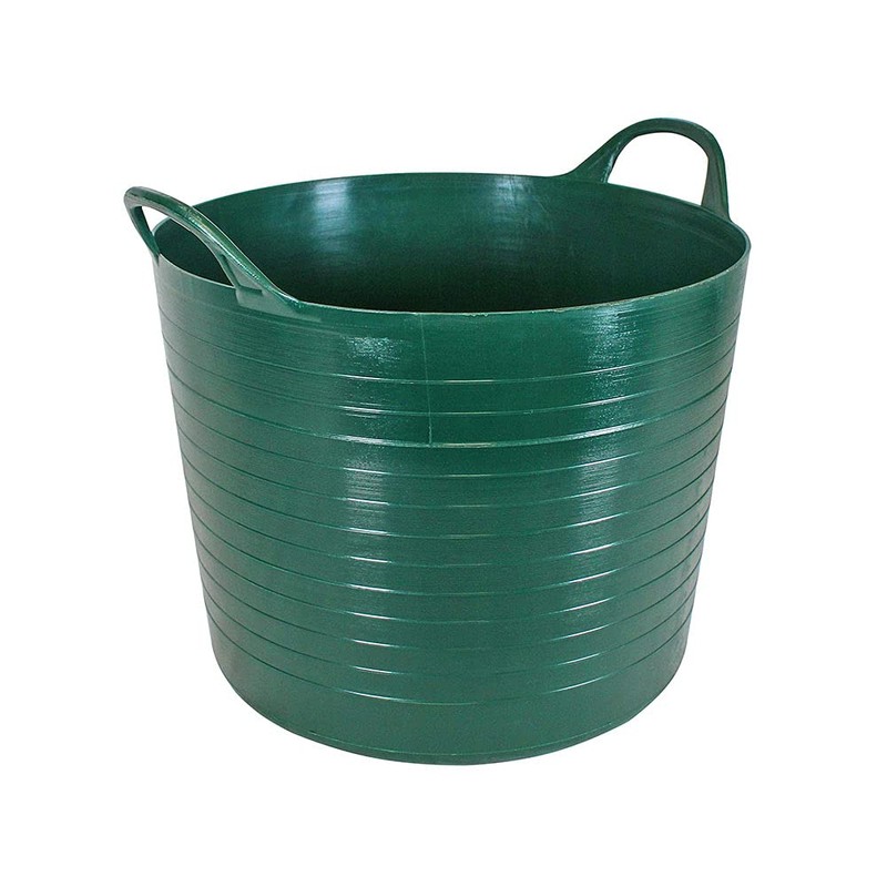 Faithfull FAIFLEX15G Green Polyethylene Flex Tub 15 Litre (3 gl)