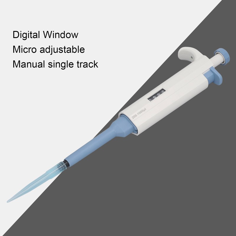 200 to 1000ul Digital Pipette High Accuracy Large Capacity Suction