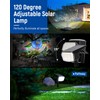Solar Spot Lights Outdoor Waterproof, Solar Spotlights 10 Pack Cool