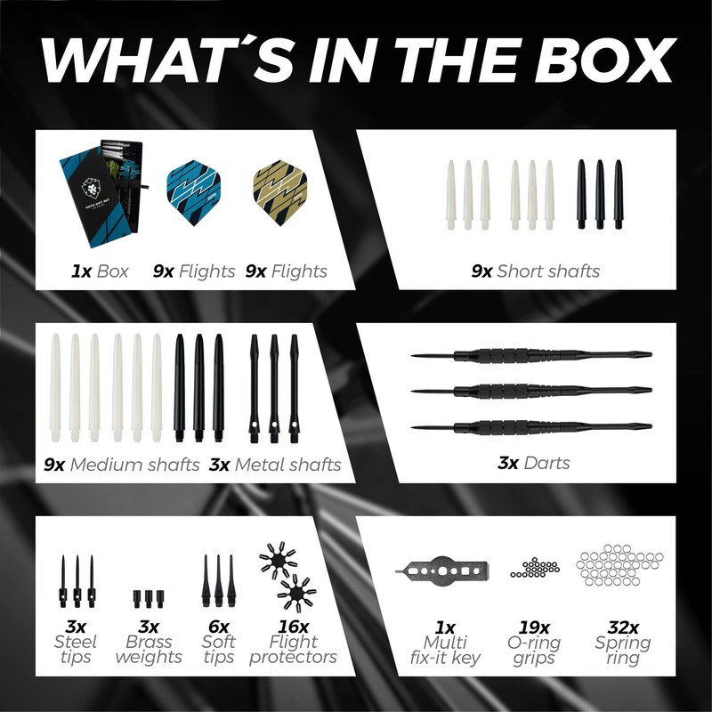 KOTO Converter Brass Giftset Darts 21 g