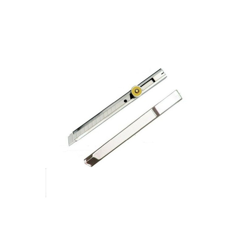 NDK Cutter Stainless Steel Knob-Lock S-802 Razor Knife