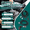 AUTOKAY 16531401 2Pcs Tail Light Wiring Harness Left Driver and