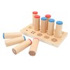 Wooden Sound Cylinders Toy Sensory Integration Training Educational Sound Stick