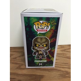 Funko Pop Movies Predator Clear Green Blood Splatter Hot Topic Exclusive #31 Vinyl Figure