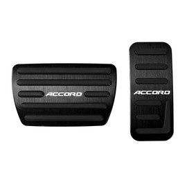 KOKATO Honda Accord 11th Generation CY Series 2024 Latest Model Aluminum Pedal Cover Brake Pedal Non-Slip Interior Custom Accessory Scratch Resistant No Tools Required Dedicated Logo Easy Installation