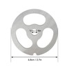 2Pcs Meat Grinder Plate Discs Blade 3 Hole Stainless Steel