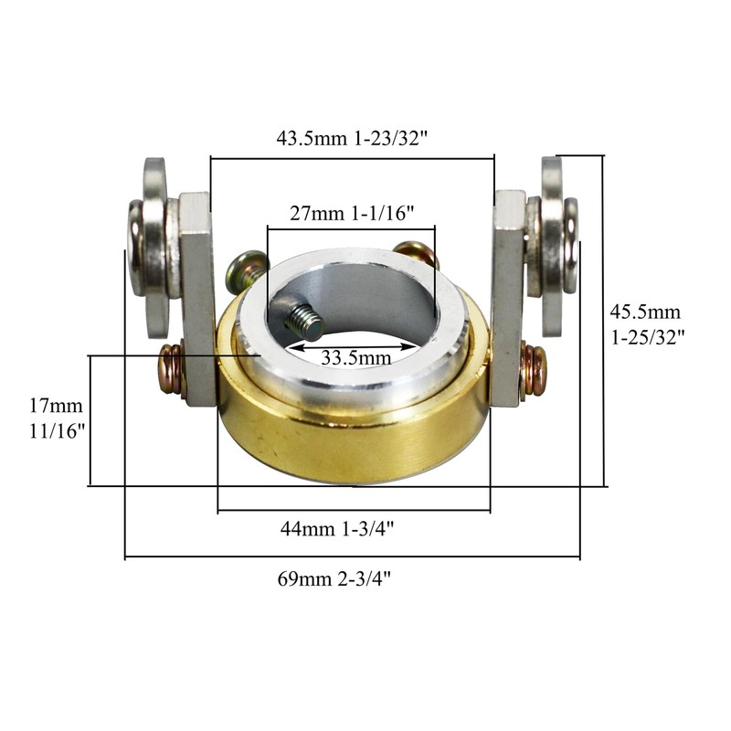 RIVERWELD SG-55 AG-60 Plasma Cutter Roller Guide Wheel Spacer circle