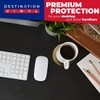 Destination Vinyl ltd 2 x MDF Glossy Top Coasters Round