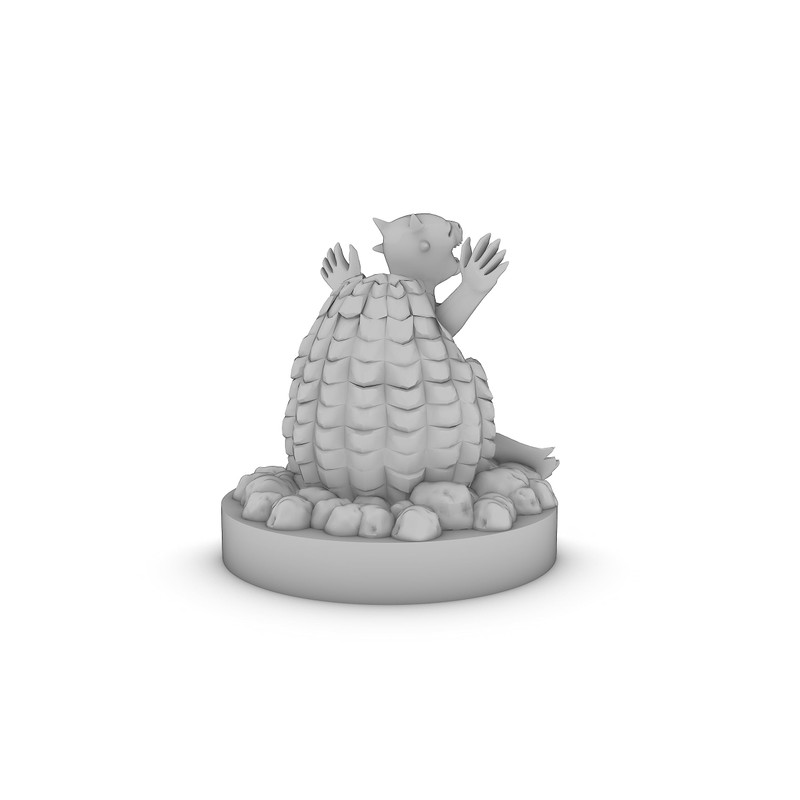 Baby Dragonborn Tabletop DND Gaming Miniature