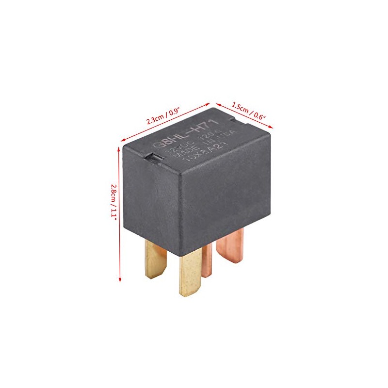 Keenso Car Fuse Relay Air Compressor Relay Switch Car Starter