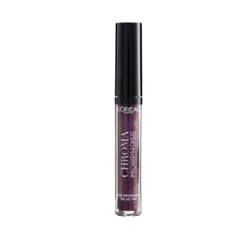 L'Oréal Chroma Morphose Glitter Pressed Lipstick - 04 Deep Venom