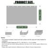 zhidiloveyou Blackout Bottom Bunk Bed Curtains Thickened Privacy Curtain