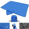 Hooded Stadium Blanket, FANCYWING Waterproof Windproof Outdoor Fleece Blanket -