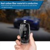 T-carbon Carbon Fiber Key Fob Cover Compatible with Benz,Key Fob