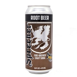Sprecher Root Beer, Great Tasting, Handcrafted, Fire Brewed, Gourmet,Craft Soda, 16oz Can 12 Pack