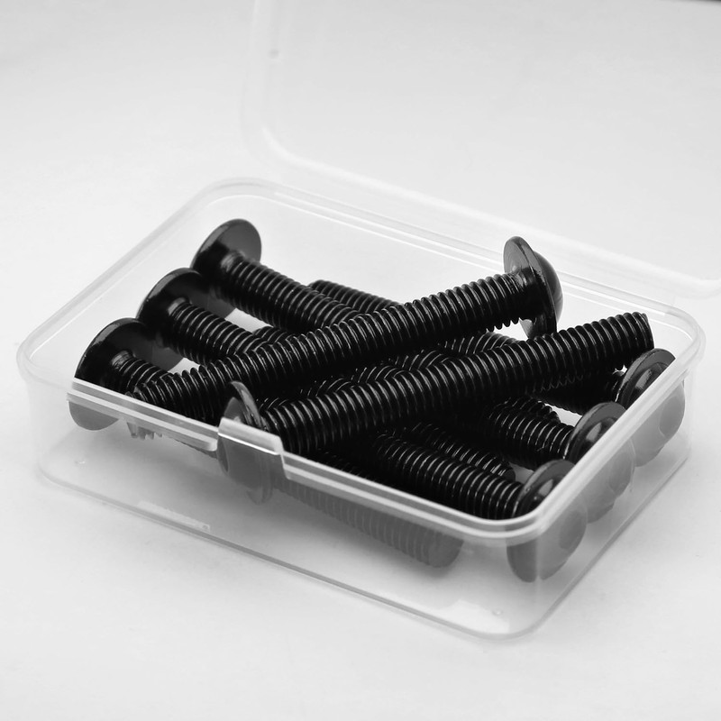 (Pack of 8) M8 x 60 mm Rounded Head Screws