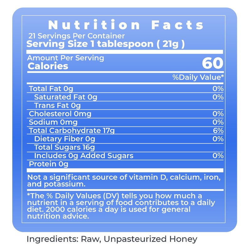 Premier Research Labs Canadian Gold Honey - Raw Honey, Pure