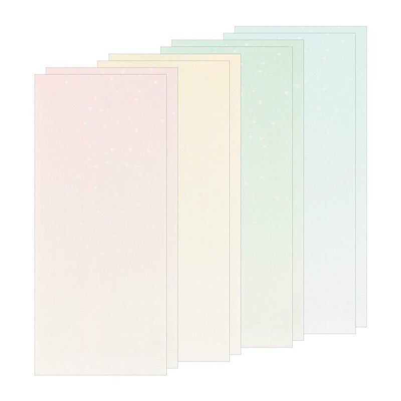 Midori Envelope 20428006 Volume Washi Flower Dust Pattern