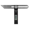 Digital T Protractor Digital Protractor and Goniometer 0~360°, Stainless Steel