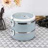 Pwshymi 2 Layer Lunch Boxes, Leak-Proof Stainless Steel Lunch Container