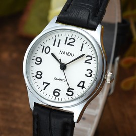 MANIFO Women’s Classical Arabic Numerals Analog Quartz Wrist Watch Black