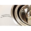 ExcelSteel Copper Tone Stainless Steel Mixing Bowls (Set of 4)