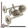 Pack of 100 Spengler Screws with Sealing Washer 20 mm