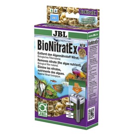 JBL BioNitratEx 62536, Filterbälle zur effektiven Entfernung von Nitrat aus Aquarienwasser, 100 Stück (1er Pack)