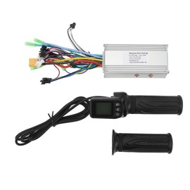 36V 48V 1000W 38A 3 Mode Sine Wave Brushless Controller 128DX Electric Bike Full Throttle Grip with Panel