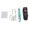 Electric Engraving Pen Stainless Steel Rechargeable Ergonomic Handle Sensitive Switch