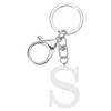 PATIKIL Initial Letter Key Chain, Letter A-Z Keychain Initials Keyring