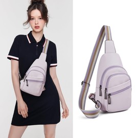 Mroede Sling Bag Crossbody Bags for Women Cross Body Bag Fanny Packs Chest Bags Sling Purses for Travel Shopping