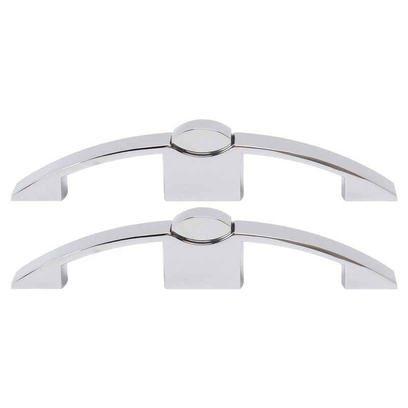 2 Set Push Button Latch Cabinet Lock Cupboard Knob Latch