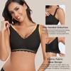 Gailife 3 Pack Nursing Bras for Breastfeeding Seamless Wireless Maternity