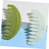 Healvian 1pc Jade Scalp Massage Comb for Care Relaxation and