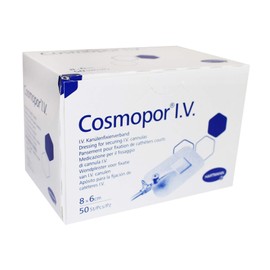 Cosmopor i v 1 x Single Sterile Paul Hartmann AG Cannula Plasters (50)