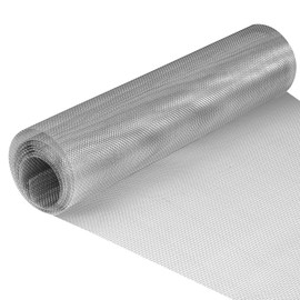 Stainless Steel Wire Mesh Roll 2 Metre x 330mm Rat Mesh Panels Air Vent Mesh Filter Screen Sheet Metal Nets for Garden DIY Project