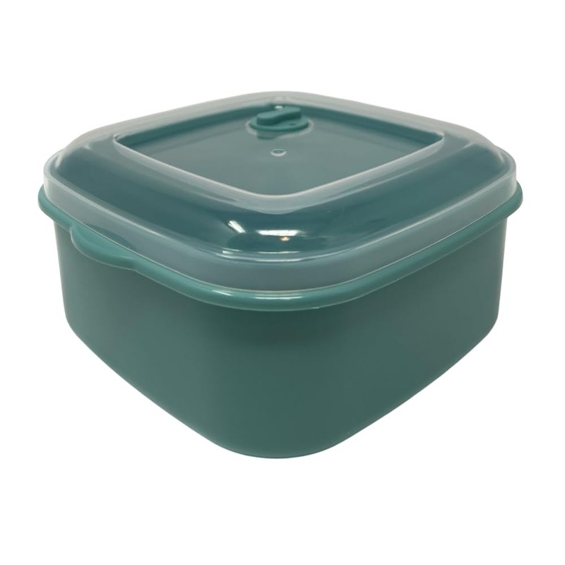 GODAGE 6-Piece Nesting Microwave Containers with Adjustable Steam Vents, Food