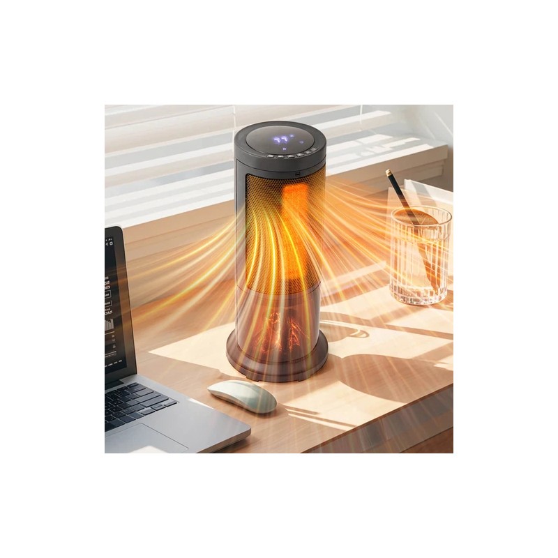 Costway 17-Inch Tower Space Heater for Indoor Use 1500W PTC
