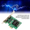 TXA108 82571 2 RJ45 Port Gigabit Network Card PCI Ex1