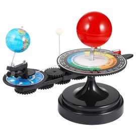 Vaguelly Sun Earth Moon Orbital Model,Kids Astronomical Science Educational Model, Solar System Planetarium Model, Mobile Solar System Planets Model Kit for Kids