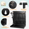 Meyoppm 2 in 1 Wall Mount Hay and Grain Feeder,