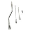 Shifter Lever Turn Signal Hazard Tilt Kit Stainless Steel Chrome