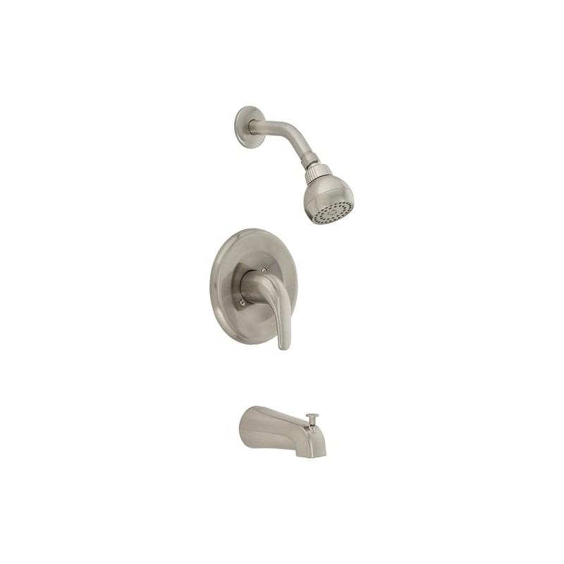 PROFLO PF7611G Alvord Tub and Shower Trim Package with 1.75