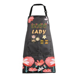BNQL Boss Lady Apron Boss Lady Gifts for Women Boss Lady Be Proud of Yourself Gift Boss Lady Kitchen Chef Apron with Pockets